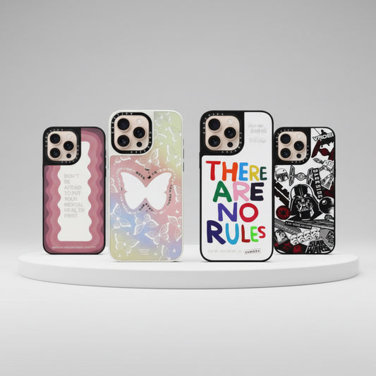 Funda Case Casetify Reflect para iPhone con Espejo Integrado, Diseños Urbanos, Bordes Reforzados y MagSafe