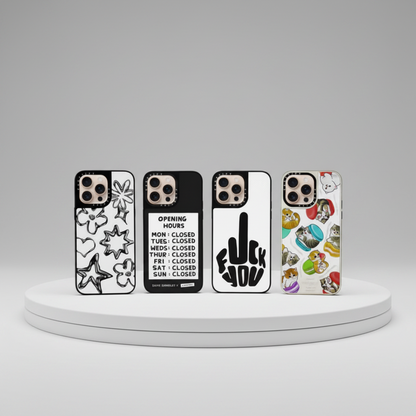 Funda Case Casetify Reflect para iPhone con Espejo Integrado, Diseños Urbanos, Bordes Reforzados y MagSafe