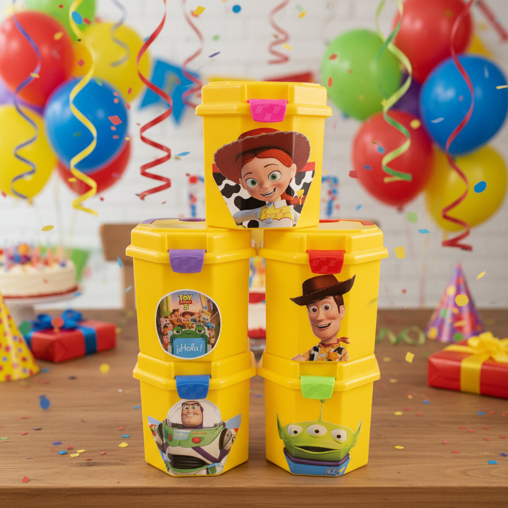 Dulcero Caja Hexagonal Toy Story