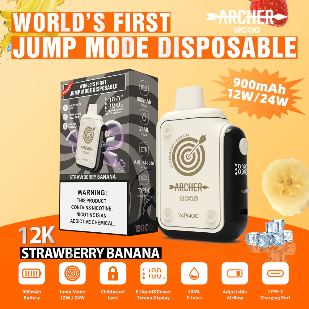 Archer Jump Mode - 12,000 Puffs