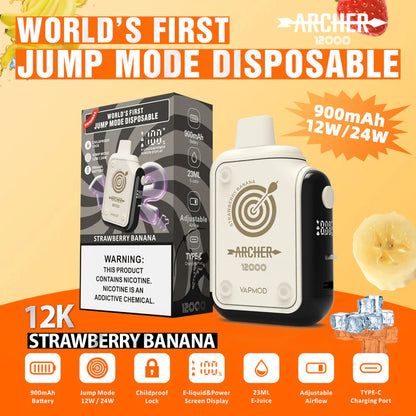 Archer Jump Mode - 12,000 Puffs