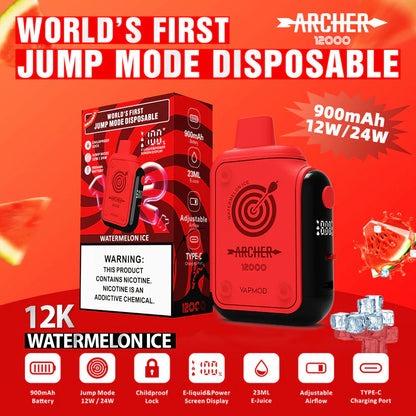 Archer Jump Mode - 12,000 Puffs