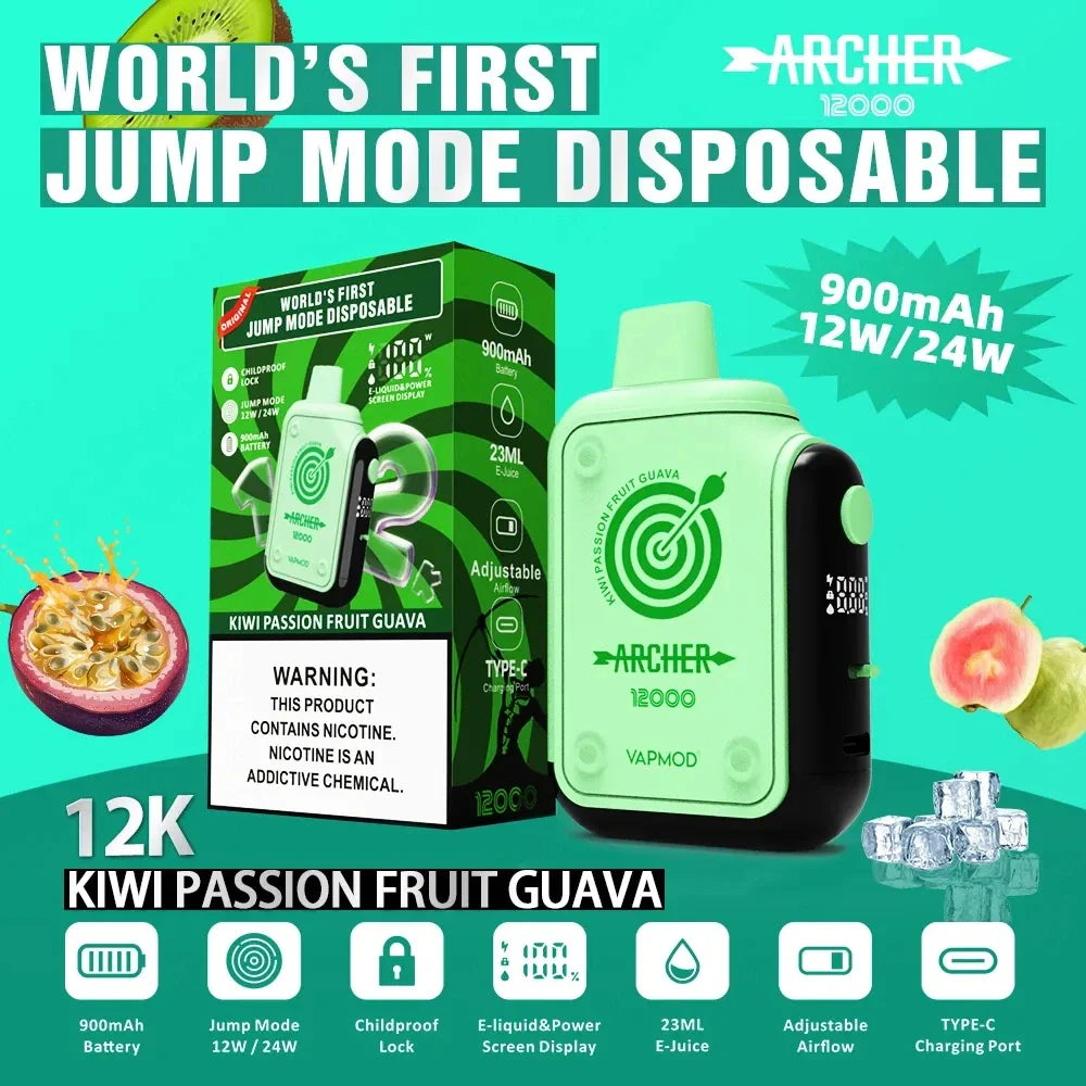 Archer Jump Mode - 12,000 Puffs