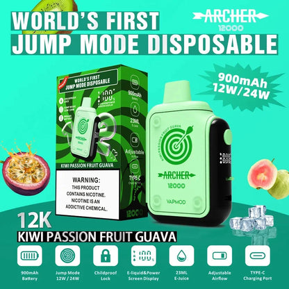 Archer Jump Mode - 12,000 Puffs