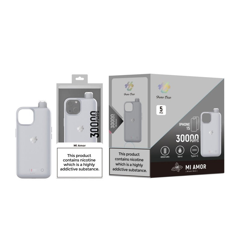 Humo Case iPhone 15 Pro - 30,000 Puffs