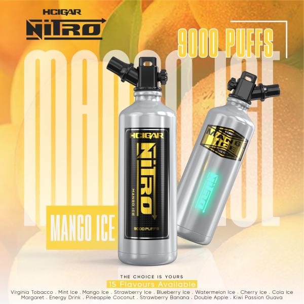 Hcigar Nitro - 9,000 Puffs