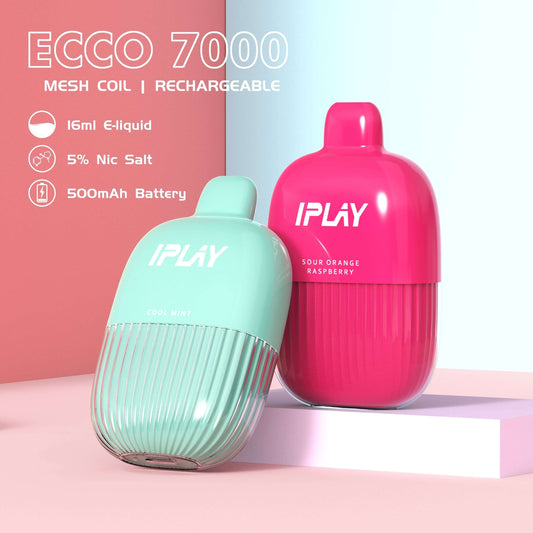 iPlay Ecco - 7,000 Puffs