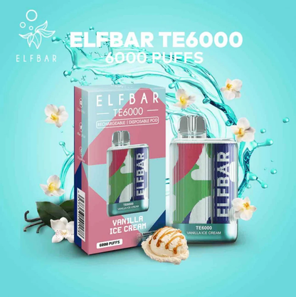 ElfBar TE6000 - 6,000 Puffs