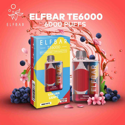 ElfBar TE6000 - 6,000 Puffs