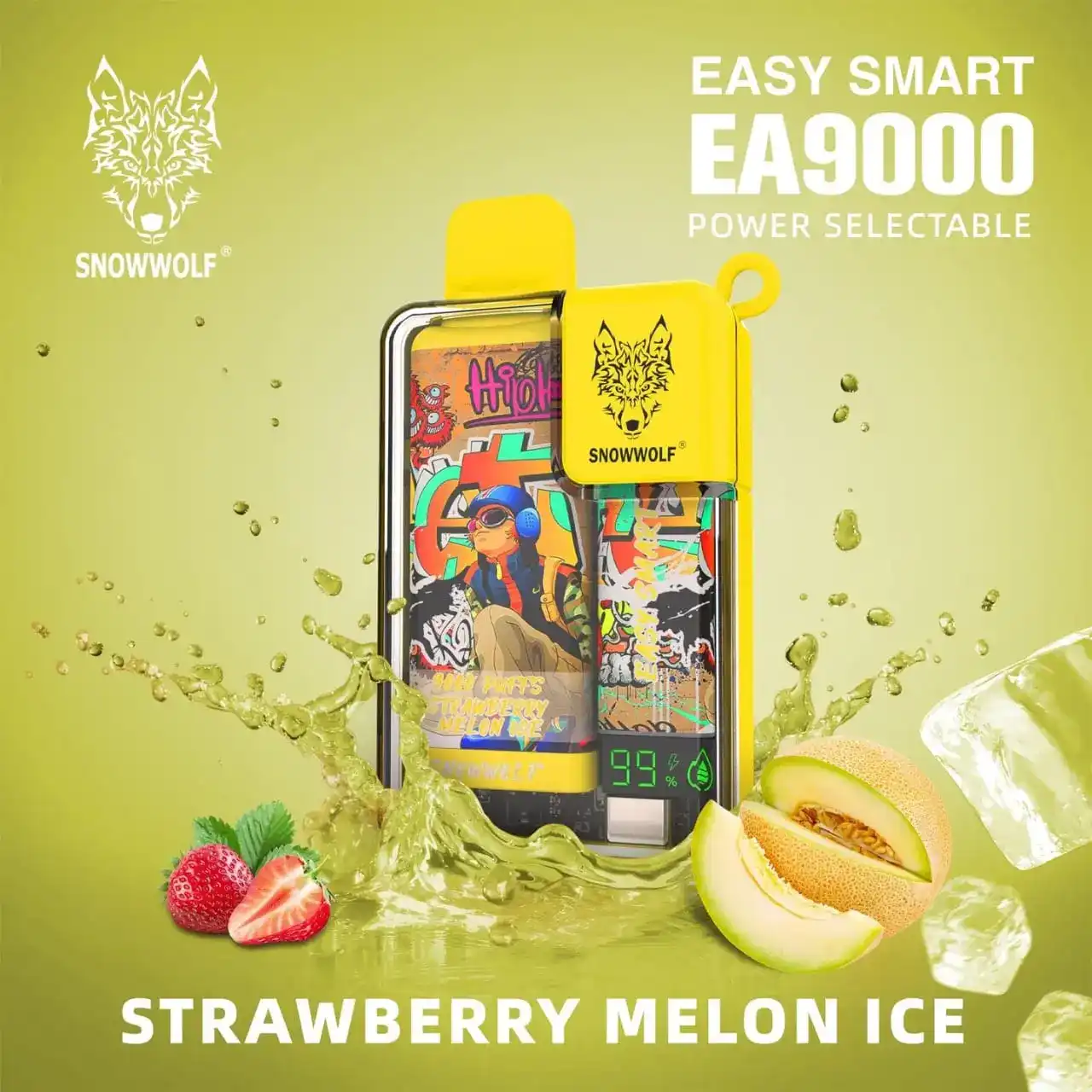 SnowWolf Easy Smart EA9000 - 9,000 Puffs