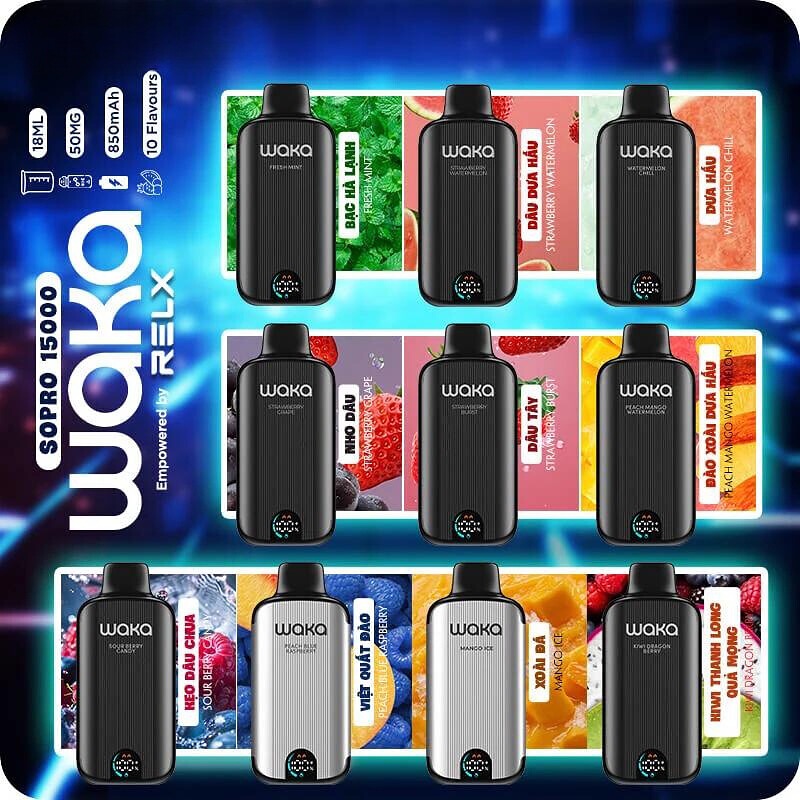 Waka SoPro 150000 - 15,000 Puffs