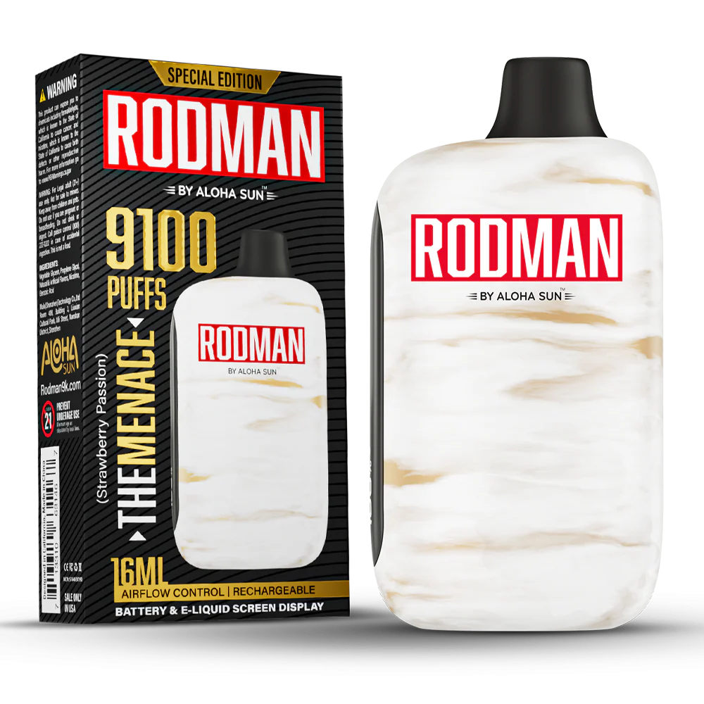 Aloha Sun x Rodman - 9,100 Puffs