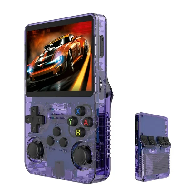 Consola de Juego Retro R36S con Mica y Puerto TF Card