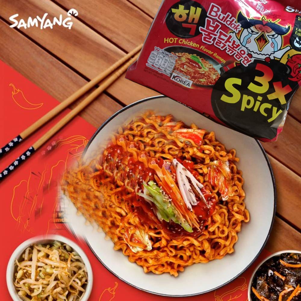 Samyang Buldak Hot Chicken 3x Spicy - 140 G