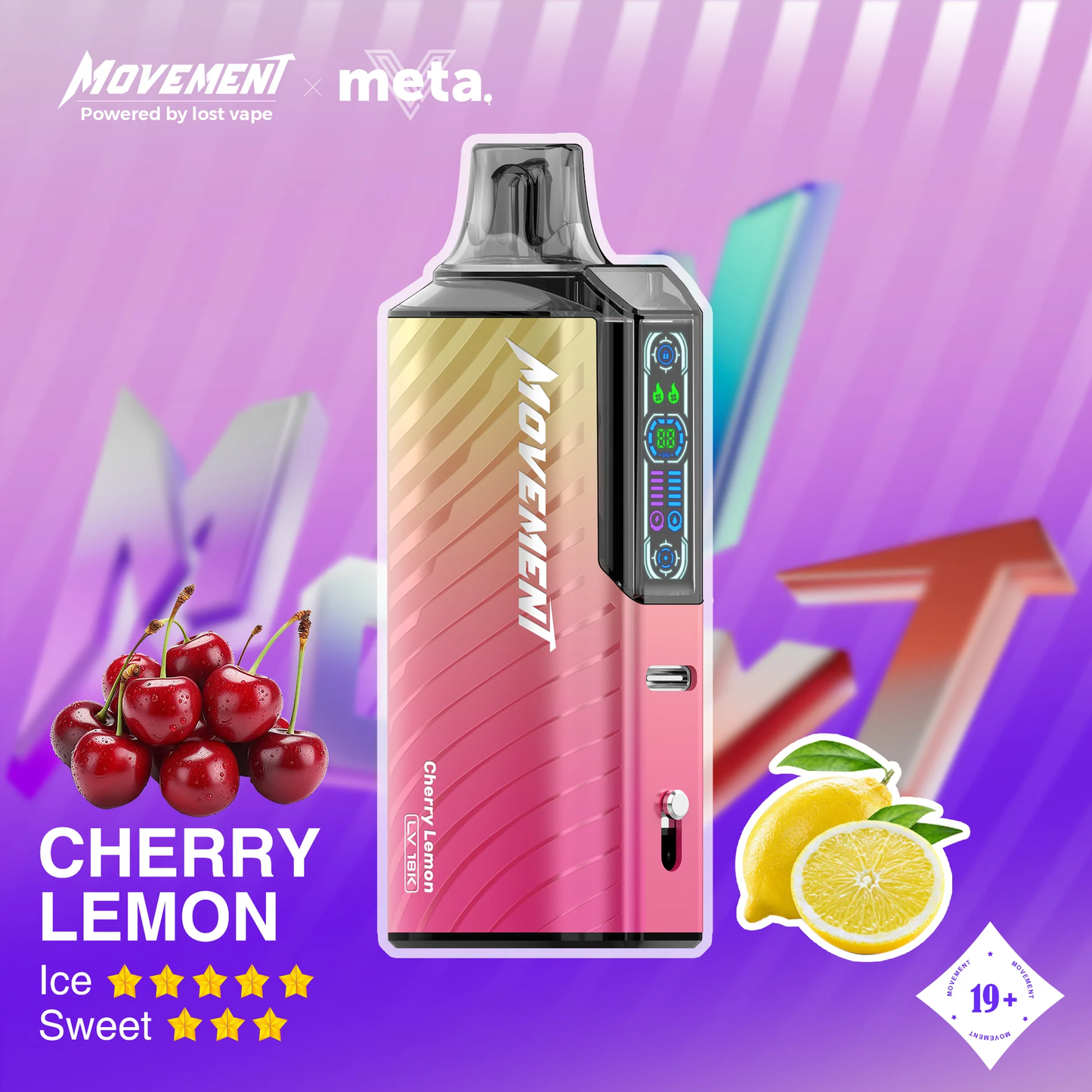 Movement LV18K - 18,000 Puffs
