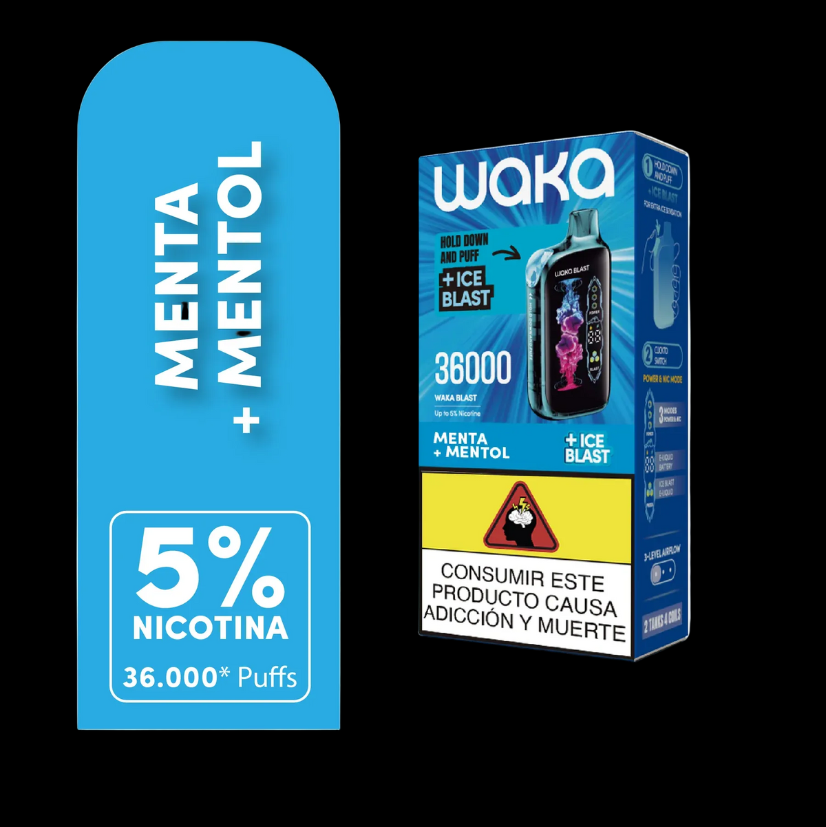 Waka Blast 36K - 36,000 Puffs