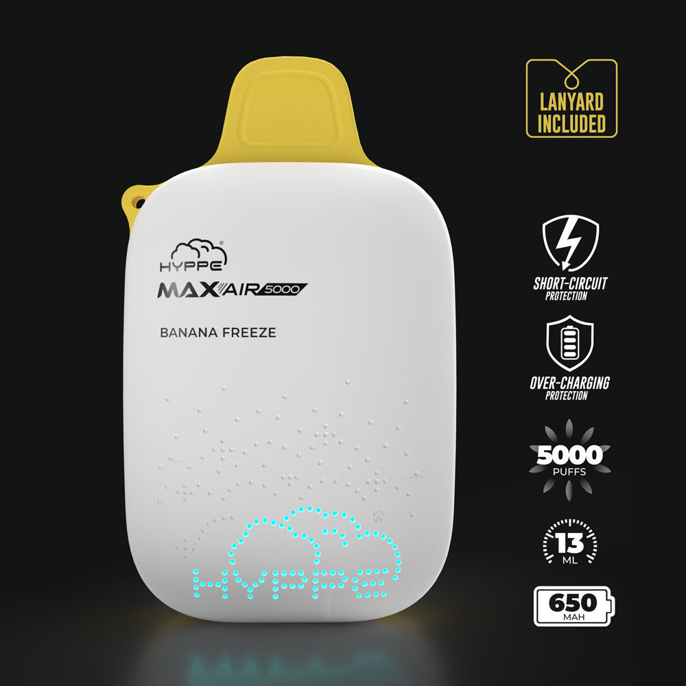 Hyppe Max Air - 5,000 Puffs