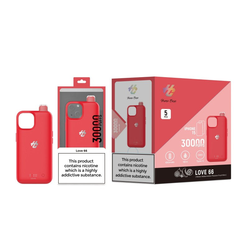 Humo Case iPhone 15 Pro - 30,000 Puffs