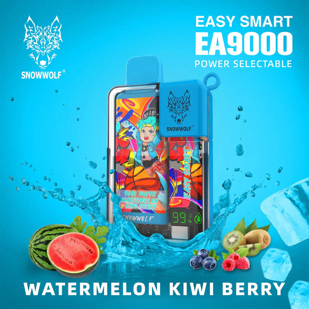 SnowWolf Easy Smart EA9000 - 9,000 Puffs