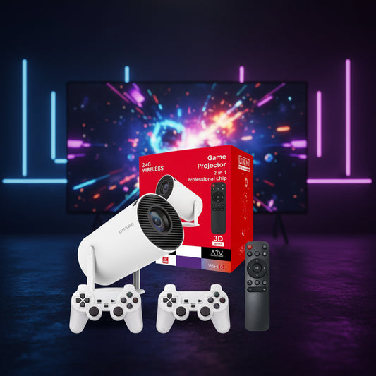 Proyector Inteligente 2 en 1 Ultra HD Professional Chip 3D Games