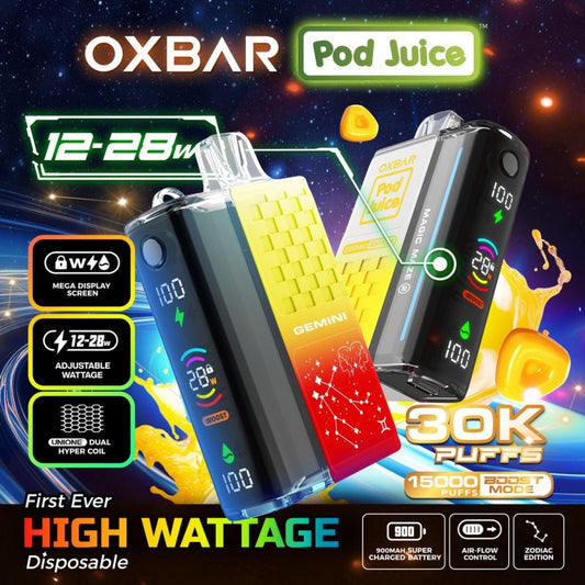 Oxbar Pod Juice Magic Maze 2.0 Zodiac Edition - 30,000 Puffs