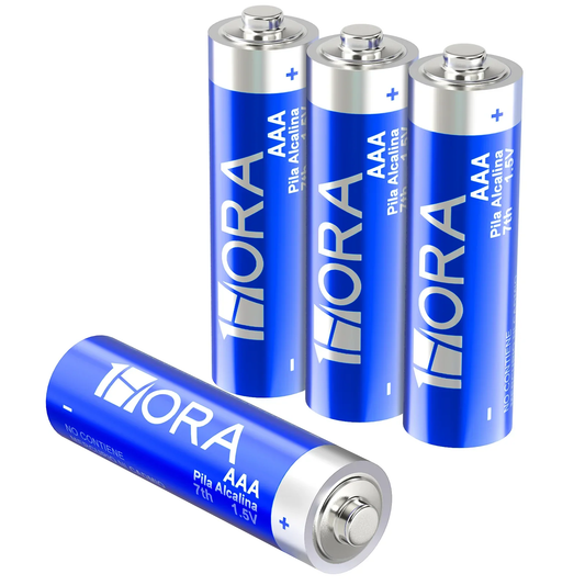 Paquete 4 Baterías Alcalinas AAA - 1 Hora