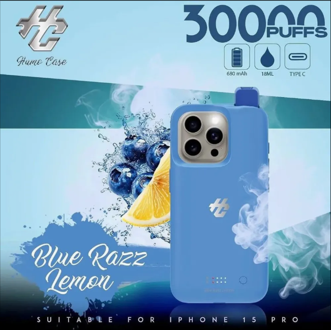 Humo Case iPhone 15 Pro - 30,000 Puffs