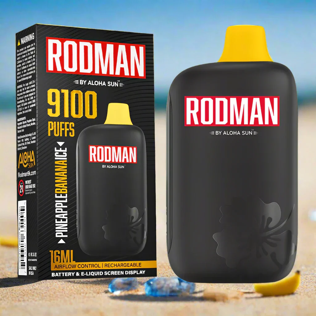 Aloha Sun x Rodman - 9,100 Puffs
