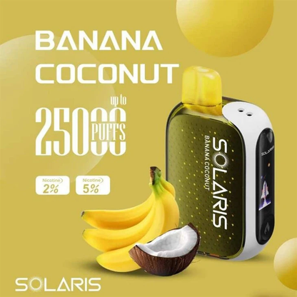 Solaris Solar Charging Vape - 25,000 Puffs