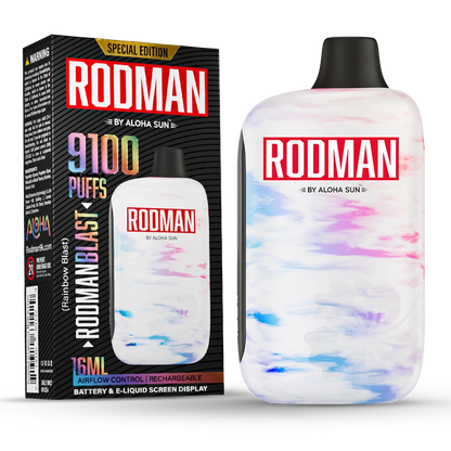 Aloha Sun Rodman - 9,100 Puffs