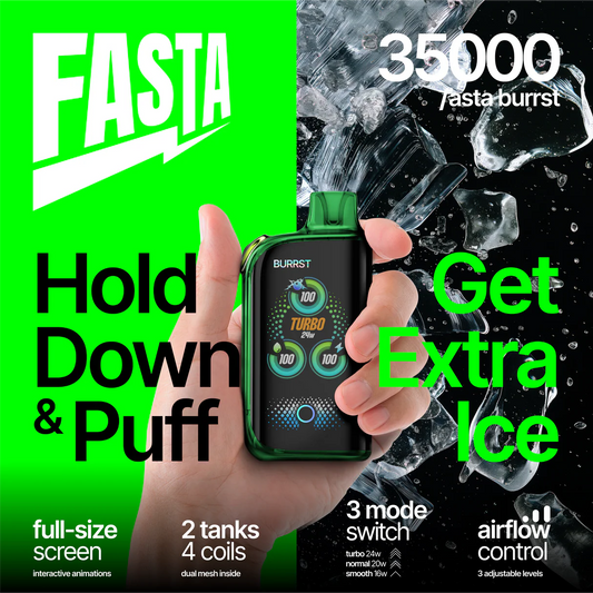 Fasta Burrst - 35,000 Puffs