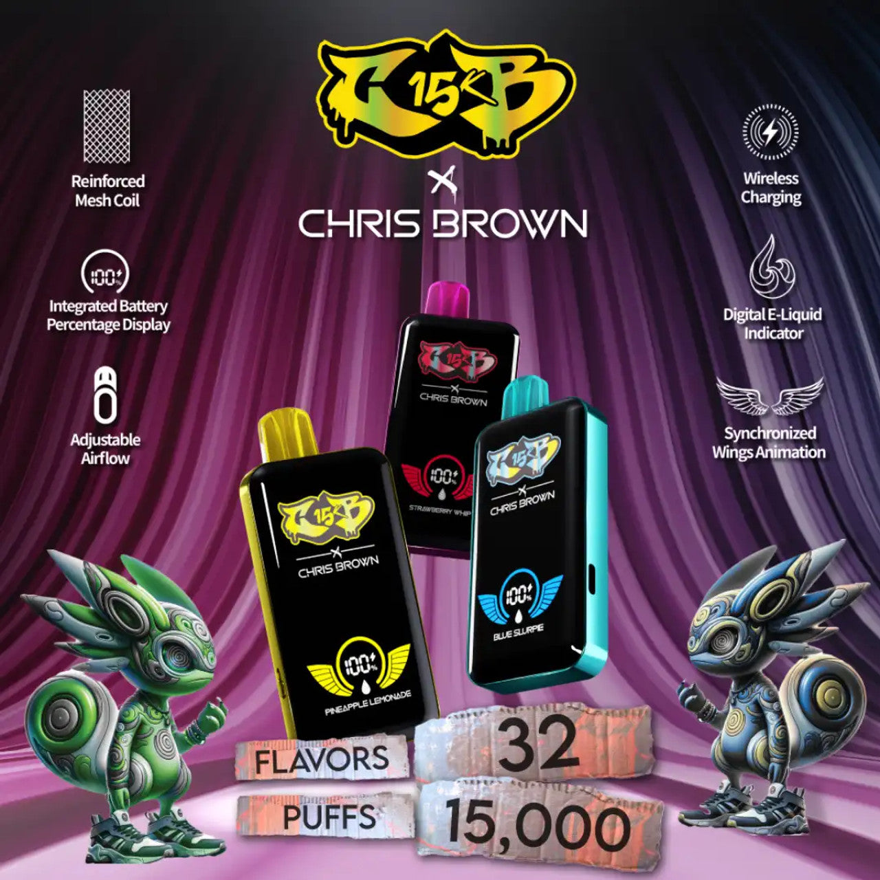 CB15 Chris Brown - 15,000 Puffs
