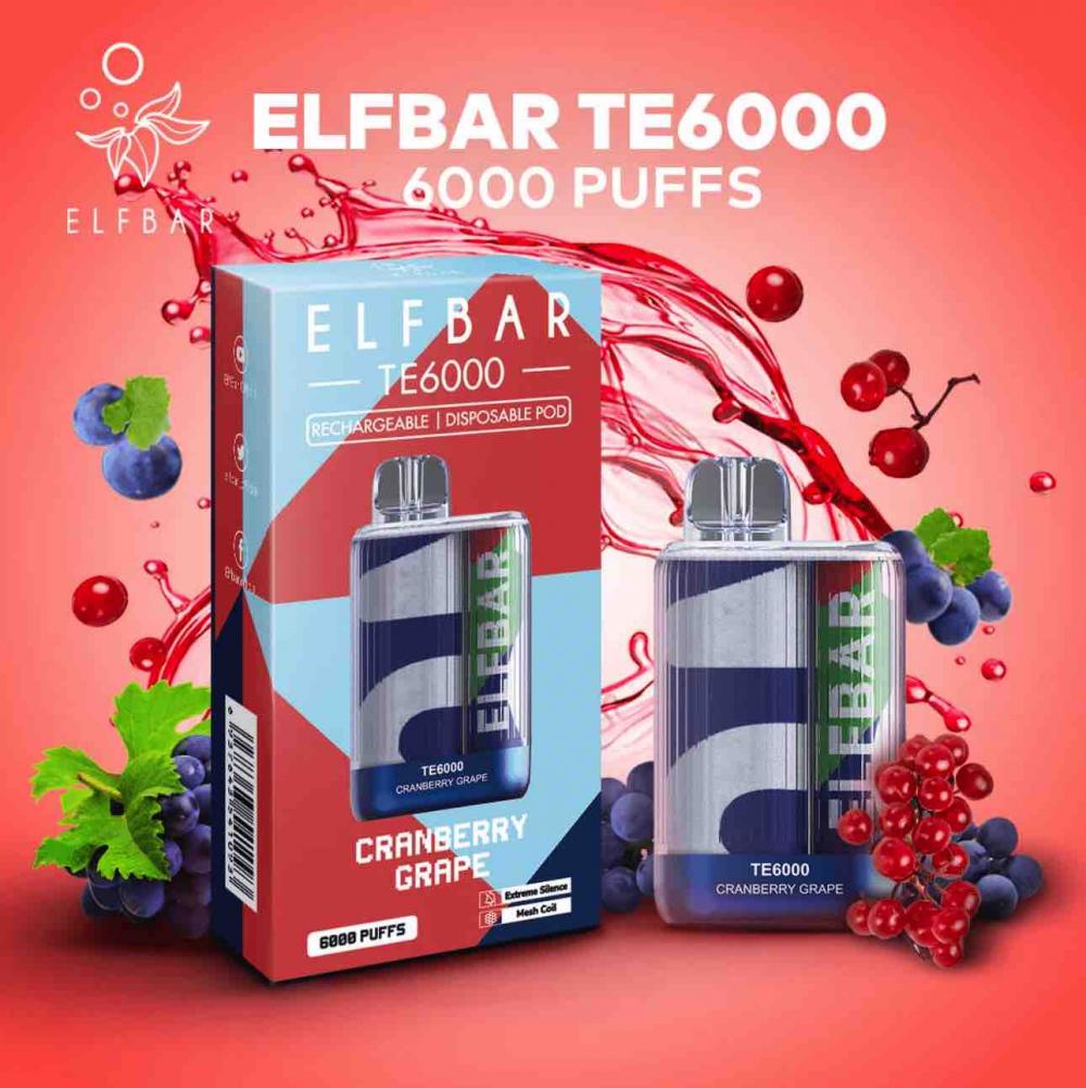 ElfBar TE6000 - 6,000 Puffs