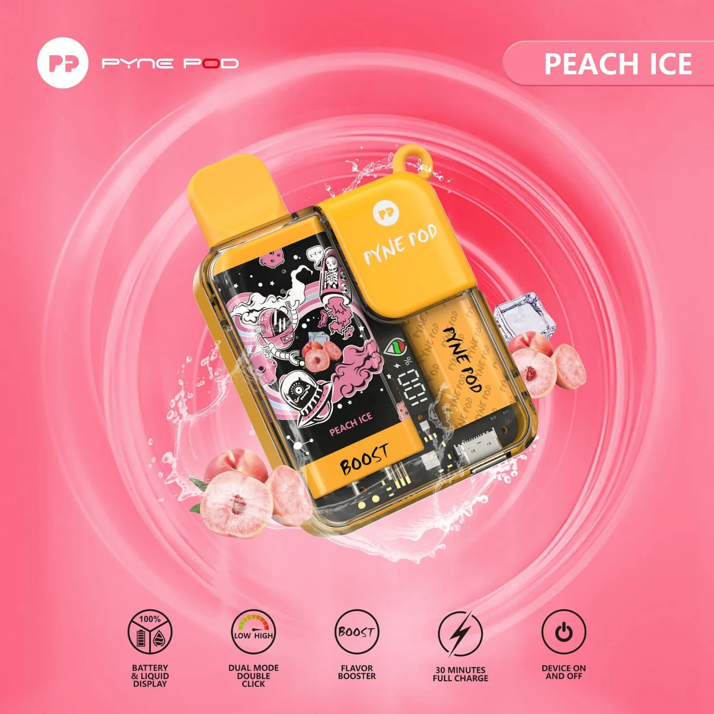 Pyne Pod Boost - 8,500 Puffs